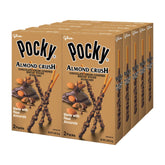 Pocky front packaging showing 10 boxes and branding for quick identification and convenience