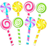 Poen giant lollipop front packaging showing colorful set and bold sizes