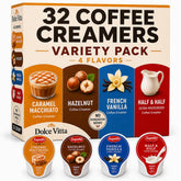 POGALIGHT Dolce Vitta variety pack front view showing 32 cups and flavor labels for convenience