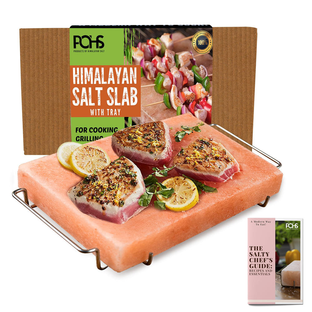 POHS front view of salt block in box showcasing size and gift presentation