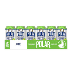 POLAR lime pouring into glass showing effervescence and vibrant flavor