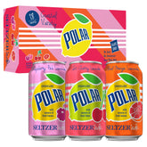 POLAR Coastal variety pack front view showing three flavors and ideal for parties
