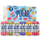 POLAR front pack view showing variety pack and easy serving benefits