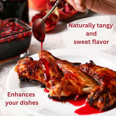 Pomegranaze label detail demonstrating organic ingredient transparency