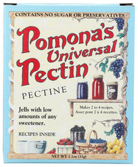 Pomonas front packaging showing six boxes and product identity for easy selection