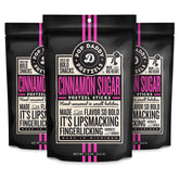 Pop Daddy front packaging showing cinnamon sugar flavor and bold branding for easy recognition