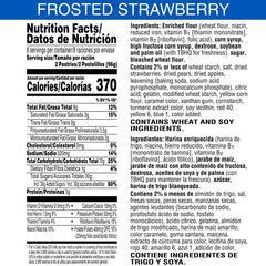 Close-up of Pop-Tarts frosting and sprinkles highlighting texture