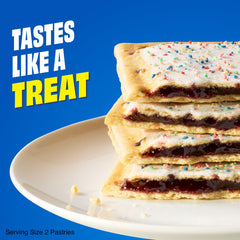 Pop-Tarts protein close-up of gooey blueberry filling highlighting taste and texture