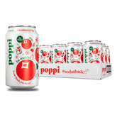 poppi cranberry fizz front packaging showing bright label and can design for easy identification and appeal