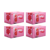 Poppi raspberry rose front packaging shows 24 mini cans and compact convenience