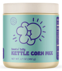 Popsmith jar front view showing label and jar size benefit
