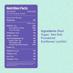 Popsmith label close-up highlighting ingredients and clean sourcing