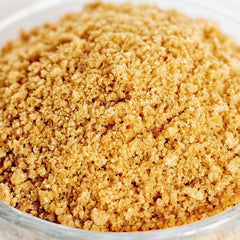 porq panko coated chicken in pan illustrates golden crunch and even browning benefit