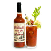 Portland Bloody Mary Mix front packaging shows bottle and branding, promising bold flavor