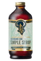 Portland Syrups front bottle view showing clean packaging and organic branding benefit