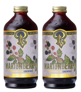 Portland Syrups front packaging showing two 12 oz bottles and bold label benefit