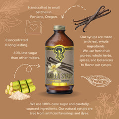 Portland Syrups in cocktail glass demonstrating mixology versatility and flavor lift
