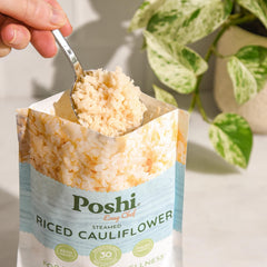 Poshi served in bowl with vegetables demonstrating meal versatility