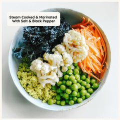 Poshi served on a plate for lunch showing ready-to-eat convenience and flavor