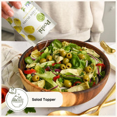 Poshi zipper seal detail showing resealable convenience and freshness retention