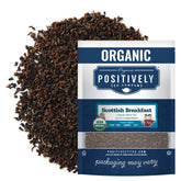 Organic Positively Tea front tin showing brand and label for easy identification