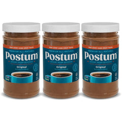 Postum front packaging showing brand and caffeine-free benefit