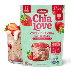 Prana Chialove front packaging shows product and flavor for quick recognition and choice