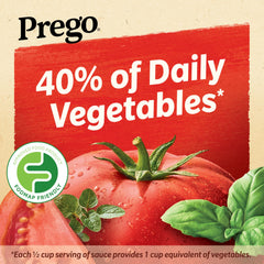 Prego jar top seal demonstrating easy reseal for freshness