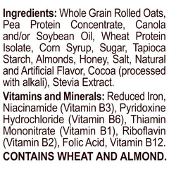 Premier Protein almonds and honey detail emphasizing real ingredients and flavor
