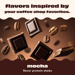 Premier Protein Mocha creamy texture close-up highlighting smooth, rich consistency