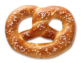 PretzelHaus front packaging showing 10 pretzels and branding, convenient pantry-ready benefit