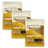 PREVAIL front packaging showing free-range turkey branding and benefits