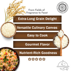 Pride Of India cooked biryani plated displaying fluffy separate grains and aroma