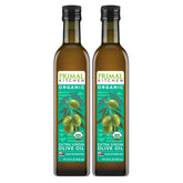 Primal Kitchen front packaging showing two 16.9 fl oz bottles and organic seal for pantry convenience