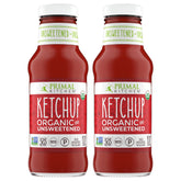Primal Kitchen front packaging showing unsweetened ketchup, clean pantry choice