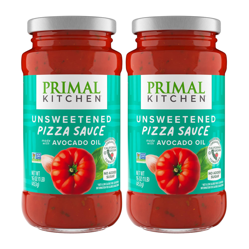 Primal Kitchen front packaging two-pack showing label and certifications for pantry convenience