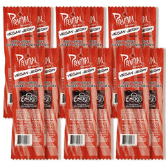 Primal Spirit front packaging showing 12-pack and hot spicy-sweet label benefit convenience