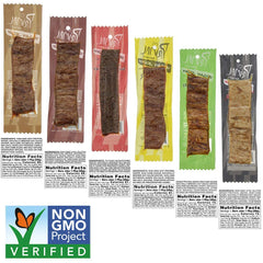 Primal Spirit Foods six pouches fanned displaying all flavors