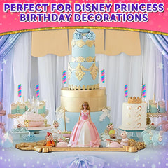 Primary Colors Candy wrapper with Cinderella Belle Ariel characters for themed fun