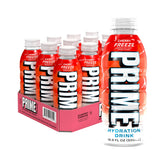 PRIME Hydration front bottle view showing Cherry Freeze flavor and refreshing benefit