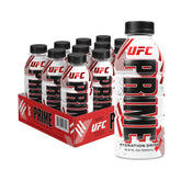 PRIME Hydration front packaging showing bold flavor and low sugar benefit