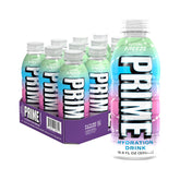 PRIME HYDRATION front packaging showing Future Freeze and benefits
