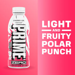 PRIME Hydration side label close-up highlighting electrolyte and BCAA details for informed choice