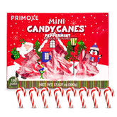 PRIMOXE front packaging showing 100-count candy canes for easy gifting