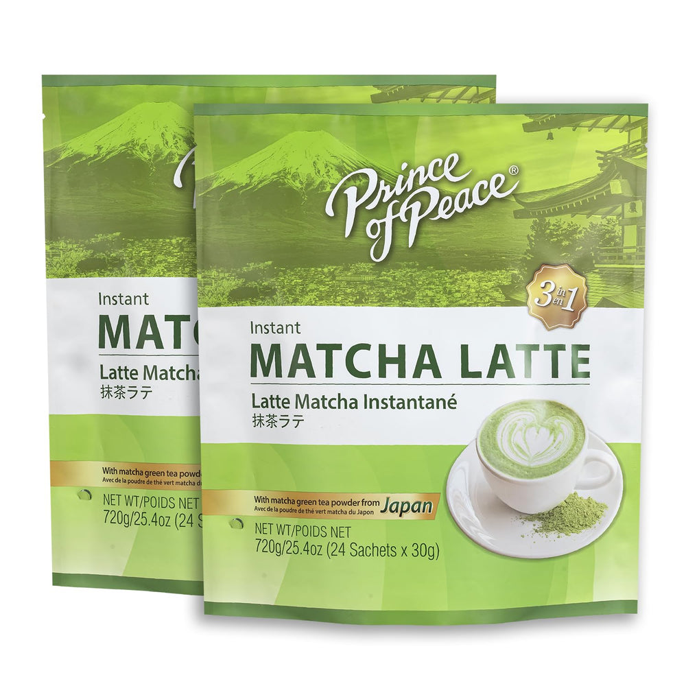 Prince of Peace front packaging showing sachets and product benefits