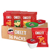 Pringles and Cheez-It box front showing variety pack convenience and selection
