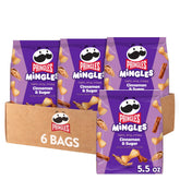 Pringles Mingles front packaging highlighting flavor and convenience