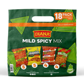 Prodiana Diana front pack showing 18 bags and branding, convenient multi-pack benefit