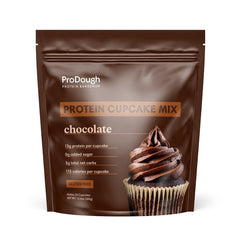 ProDough front packaging showing chocolate mix and keto benefit