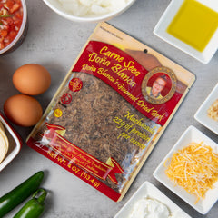 Productos Doña Blanca portion on scale illustrating 4 oz serving for portion control
